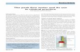 The peak flow meter and its use in clinical practice - African Journal