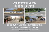 Getting Results: Complete Streets in Minnesota - Smart Growth