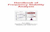 Handbook of Frequency Stability Analysis - Hamilton Technical