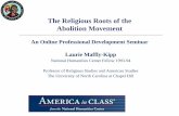 The Religious Roots of the Abolition Movement - America in Class