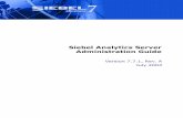 Siebel Analytics Server Administration Guide - Oracle Documentation