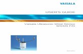 Ultrasonic Wind Sensor WS425 F_G.book - Vaisala