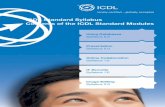 ICDL Standard Syllabus Contents of the ICDL Standard Modules