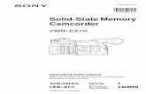 Solid-State Memory Camcorder PMW-EX1R - Sony