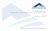 The Association of Professional Engineers and ...