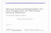 Stress Echocardiography for the Diagnosis of Coronary Artery
