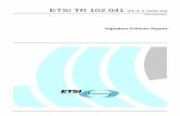 TR 102 041 - V1.1.1 - Signature Policies Report - ETSI