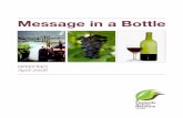 Message in a Bottle - PAN Europe
