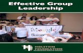 Effective Group Leadership - Cooperative Extension