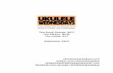 Book - Ukulele Wednesdays Songbook -