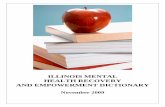 illinois mental health recovery and empowerment dictionary