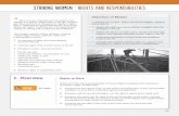 Download Rights and Responsibilities module - Striking Women