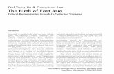 The Birth of East Asia: cultural regionalization through
