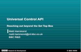Universal Control API