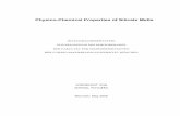 Physico-Chemical Properties of Silicate Melts - Elektronische