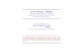 Verilog-2001 Quick Reference Guide - ECEE