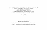 artificial disc arthroplasty (acda) - Alberta Health and Wellness