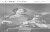 Sacred Music Volume 112 Number 2 - Church Music Association of