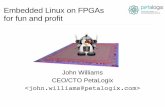 Embedded Linux on FPGAs for fun and profit -