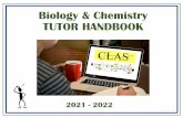 Biology & Chemistry TUTOR HANDBOOK