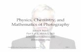 Physics, Chemistry, and Mathematics of Photography - James K Beard
