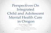 Perspectives On Integrated Child and Adolescent Mental Health