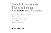 Software Testing An ISEB Foundation - BCS