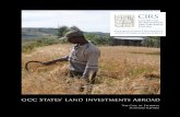 GCC States' Land Investments Abroad: The Case of Ethiopia