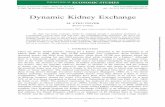 Dynamic Kidney Exchange - School of Computer Science