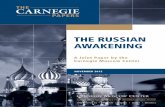the russian awakening - Carnegie Endowment for International Peace