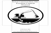 Iowa Construction Site Erosion Control Manual - Iowa Department of