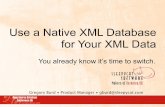 Use a Native XML Database for Your XML Data - Oracle