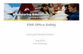 ENE Office Safety: Self-Audit Presentation - College of Engineering