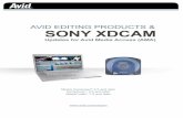 AMA and Sony XDCAM Workflow Guide - Avid