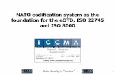 NATO codification system as the foundation for the eOTD, ISO 22745 and ISO 8000