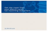 Get the most from your Merrill Lynch tax reporting statement