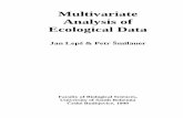 Multivariate Analysis of Ecological Data