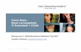 WS-1 Cisco-News (Herr Johnson)