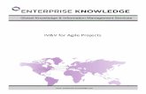 IV&V for Agile Projects - Enterprise Knowledge