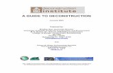 A GUIDE TO DECONSTRUCTION - Deconstruction Institute