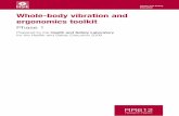 RR612 Whole-body vibration and ergonomics toolkit: phase 1 - HSE