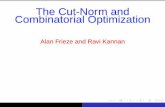 The Cut-Norm and Combinatorial Optimisation