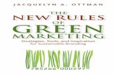 The New Rules of Green Marketing: Strategies, Tools - J. Ottman