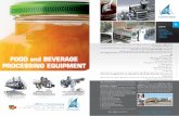 FOOD and BEVERAGE PROCESSING EQUIPMENT