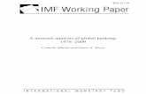A network analysis of global banking: 1978â€“2009; by Camelia - IMF