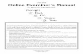 EOCT Online Examiner's Manual 2013-2014 - Georgia Department