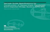 Sample Guide Specs for Construction of GRS-IBS - Federal