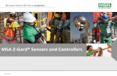 MSA Z-Gard® Sensors and Controllers