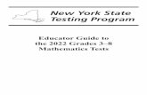 Educator Guide to the 2022 Grades 3–8 Math Tests