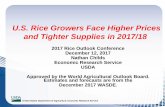 U.S. Rice Growers Face Higher Prices and Tighter Supplies ...